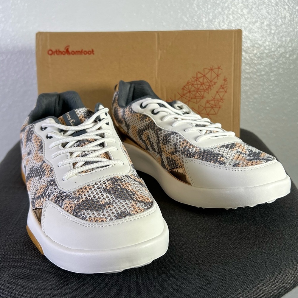 OrthoComfoot Women’s Walking Shoes with Arch Support Size 42 US 11